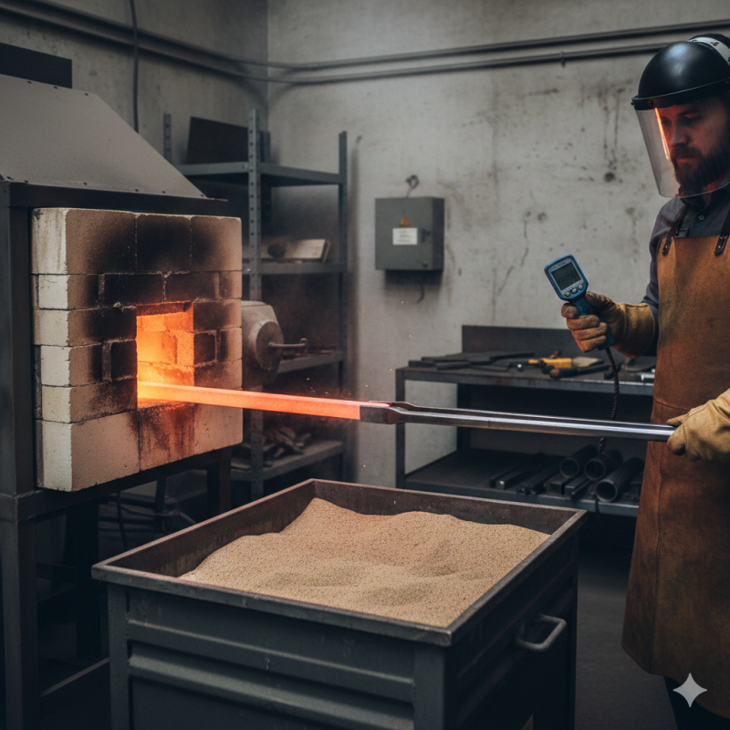 Tratamento Térmico de Recozimento em Metais: Benefícios e Aplicações Fundamentais